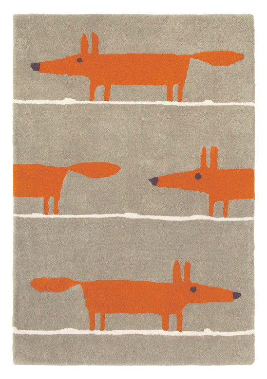 Laagpolig vloerkleed Scion Mr Fox Cinnamon 25303