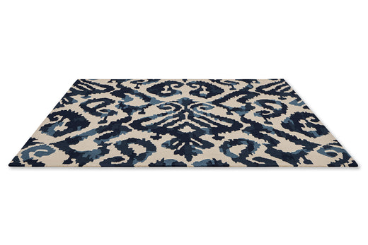 Sanderson Kasuri Indigo outdoor 446208