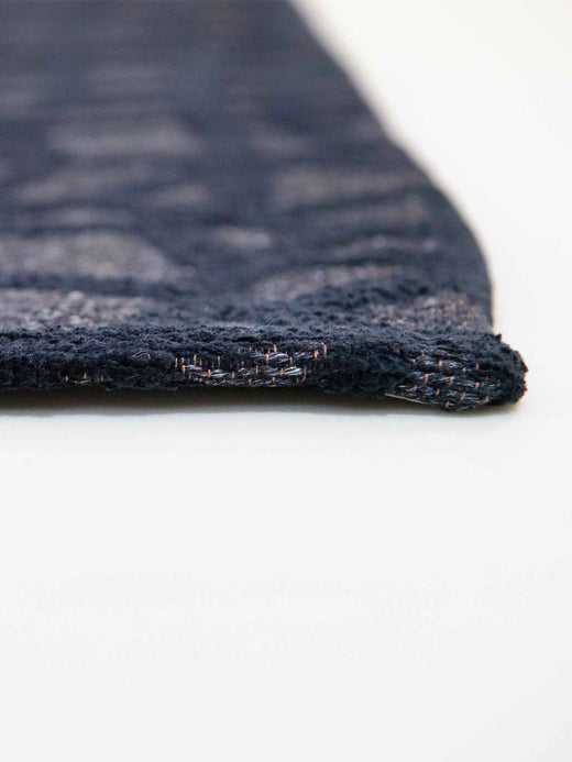 Vloerkleed Louis de Poortere Trammel Structures 9247 Oppian Black