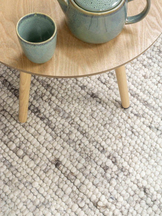 Rond vloerkleed MOMO Rugs Stone Brown