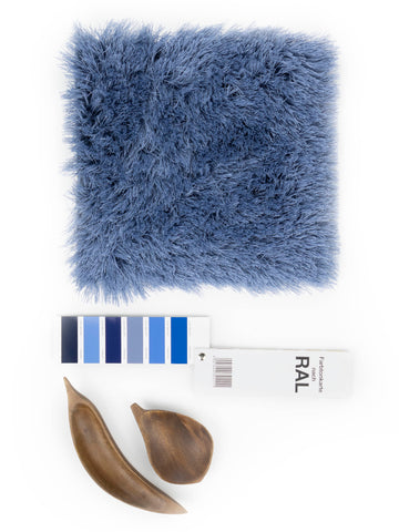 Vloerkleed MOMO Rugs Naturais Bright H/L Steel Blue