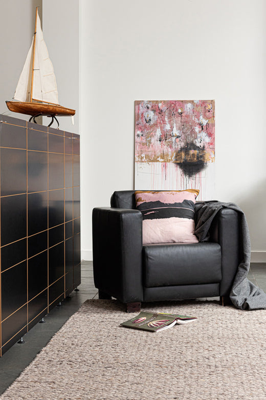 Structuur vloerkleed De Munk Carpets Nestore 02