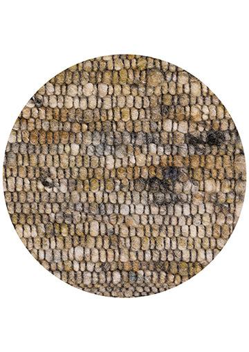 Rond vloerkleed De Munk Carpets Diamante 08