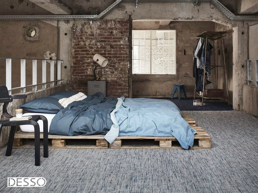 Laagpolig vloerkleed Desso Denim 141.133 Stonewash Light (GEFESTONNEERD)