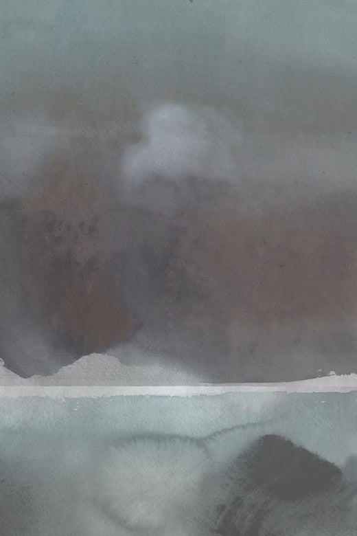 Laagpolig vloerkleed Moooi Carpets Horizon Fog