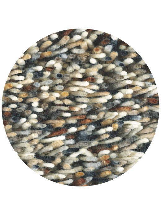 Rond vloerkleed Brink en Campman Rocks Mix 70401