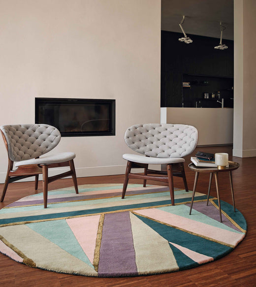 Laagpolig vloerkleed Ted Baker Sahara Pink 56102