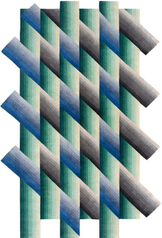 Vloerkleed GAN Mirage Blue