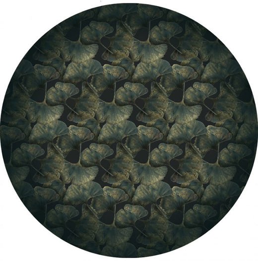 Laagpolig vloerkleed Moooi Carpets Ginko Leaf Green