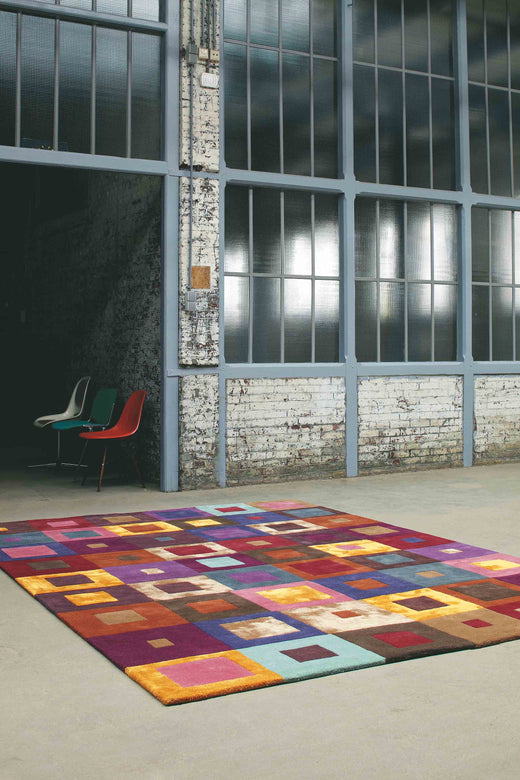 Laagpolig vloerkleed Brink en Campman Estella Carre 84400