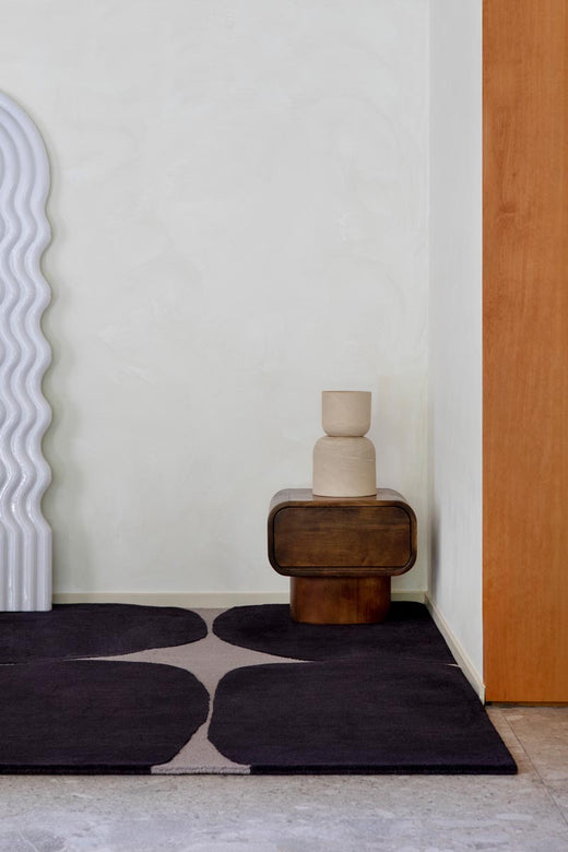 Vloerkleed Brink en Campman Decor Bruta off-black 092205