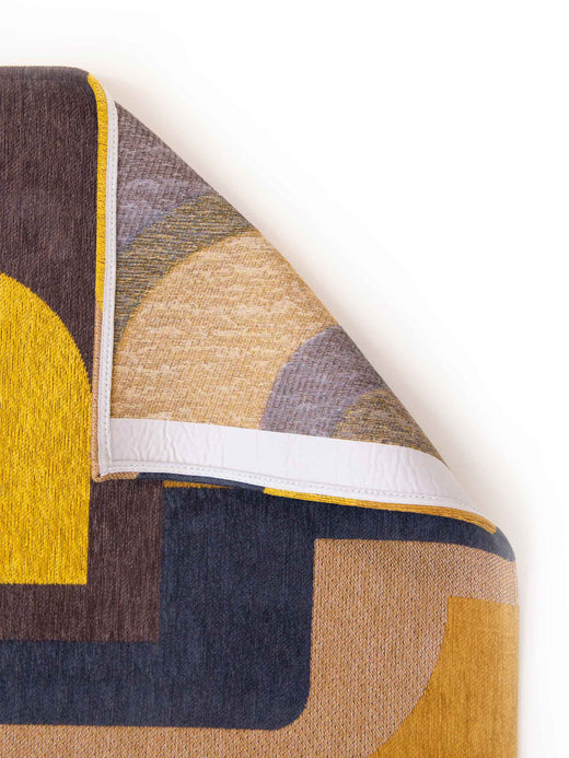 Vloerkleed Louis de Poortere Module Nuance Yellow Meyer 9210