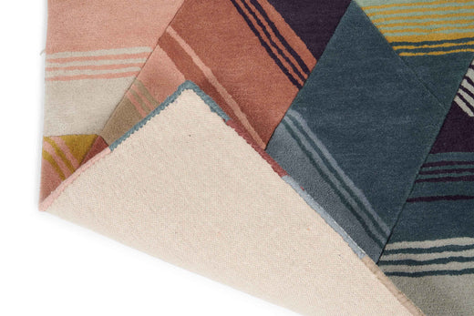 Laagpolig vloerkleed Harlequin Arccos Neptune 40205