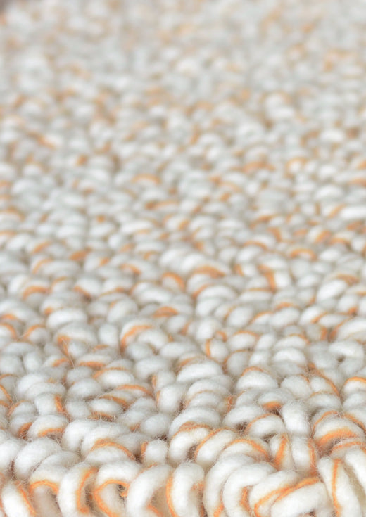 Vloerkleed Brink en Campman Trace Mandarin Orange Loop Pile 121003