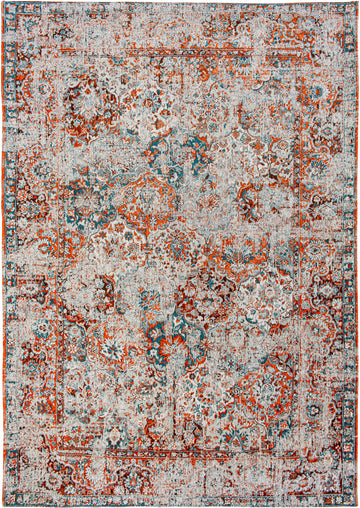 Laagpolig vloerkleed Louis de Poortere 9128 Antiquarian Bakhtiari Galata