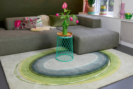 MOMO Rugs Designer Marie-Gon Shading Leaves