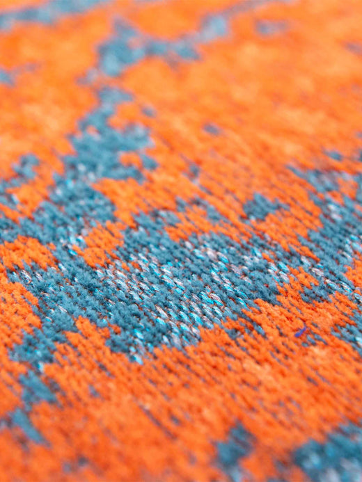 Vloerkleed Louis de Poortere Stellar Mad Men 9219 Nebula Orange