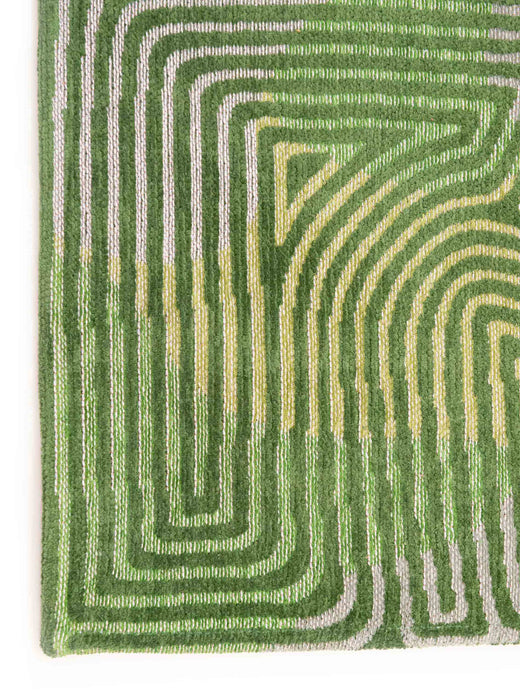 Vloerkleed Louis de Poortere Coral Meditation 9231 Tropical Green