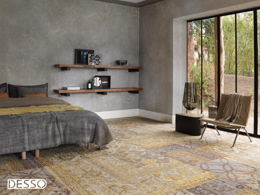 Laagpolig vloerkleed Desso Desso & Ex 6208-644 (GEFESTONNEERD)