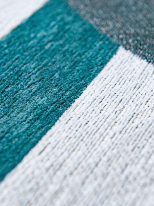 Vloerkleed Louis de Poortere Module Nuance Morris Green 9208