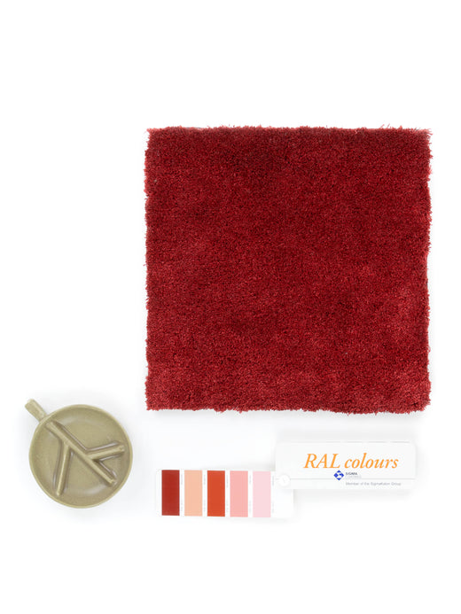 Vloerkleed MOMO Rugs Naturais Flax Royal Red
