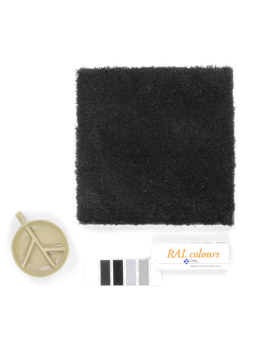 Vloerkleed MOMO Rugs Naturais Flax Caviar Black
