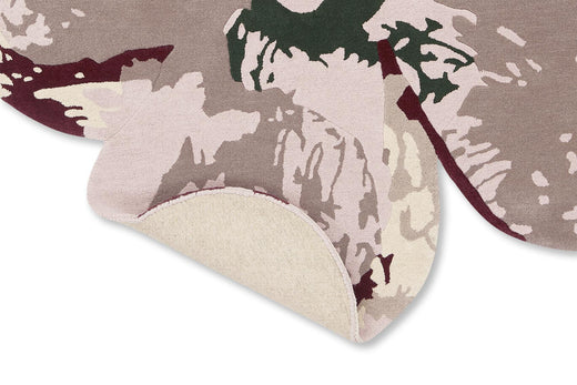 Vloerkleed Ted Baker Shaped Magnolia Burgundy 162303