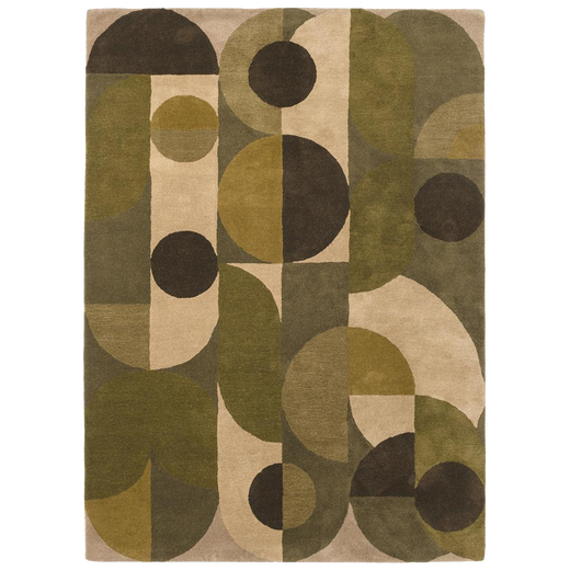 Vloerkleed Brink en Campman Decor Cosmo Green 095207