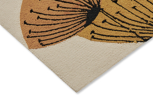 Sanderson Dandillion Clocks-Ochre/Silver outdoor 445803