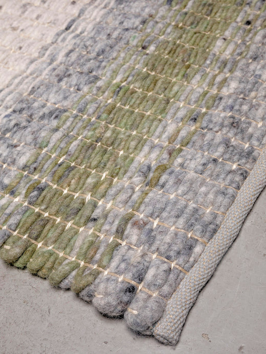 Structuur vloerkleed MOMO Rugs Varenna Green