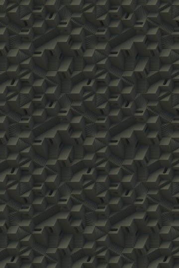 Laagpolig vloerkleed Moooi Carpets Maze Tical