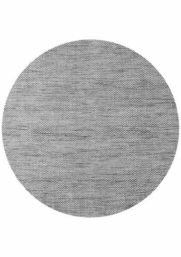 Rond vloerkleed Matta Scandi Black White