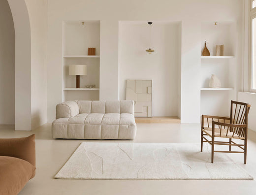 Vloerkleed Brink en Campman Decor Scape Woolwhite 095001