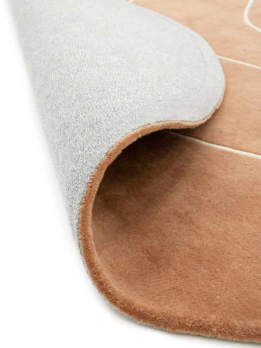 Vloerkleed Abstract en verfijnd Flow of Nature Rond