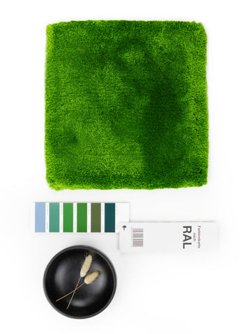 Vloerkleed MOMO Rugs Naturais Smooth Pine Green