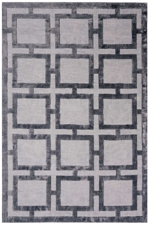 Laagpolig vloerkleed Katherine Carnaby Eaton Steel