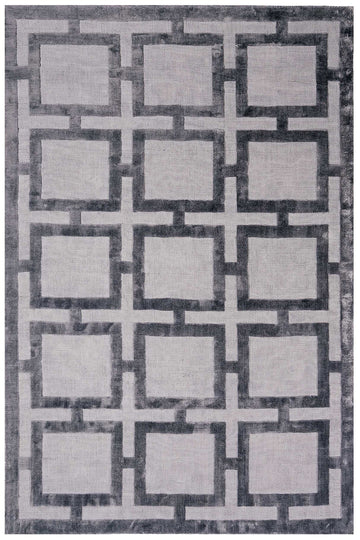 Laagpolig vloerkleed Katherine Carnaby Eaton Steel