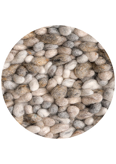Rond vloerkleed De Munk Carpets Toscane 02