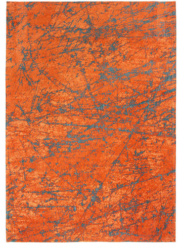 Vloerkleed Louis de Poortere Stellar Mad Men 9219 Nebula Orange