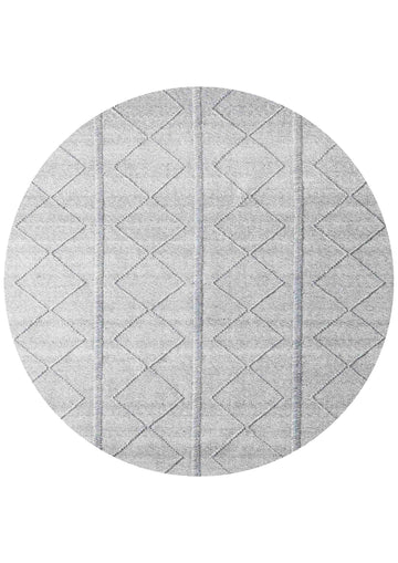 Rond vloerkleed Matta Stenkol