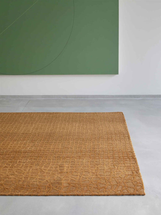 Vloerkleed Louis de Poortere Trammel Structures 9248 Roman Gold