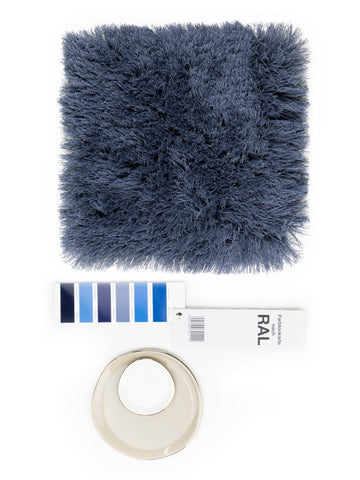 Vloerkleed MOMO Rugs Naturais Bright H/L Navy Blue