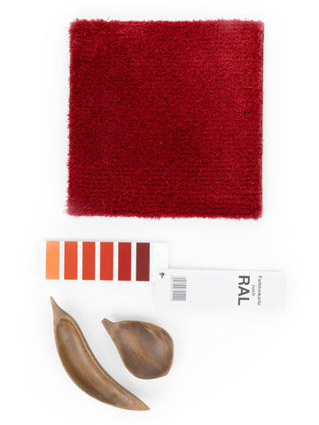 Vloerkleed MOMO Rugs Naturais Bright H/L Ruby Red