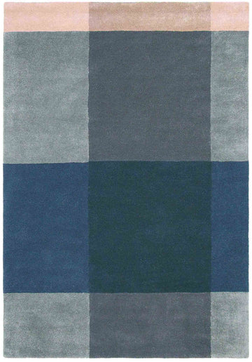 Laagpolig vloerkleed Ted Baker Plaid Grey 57804