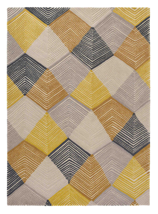 Laagpolig vloerkleed Harlequin Rhythm Saffron 40906