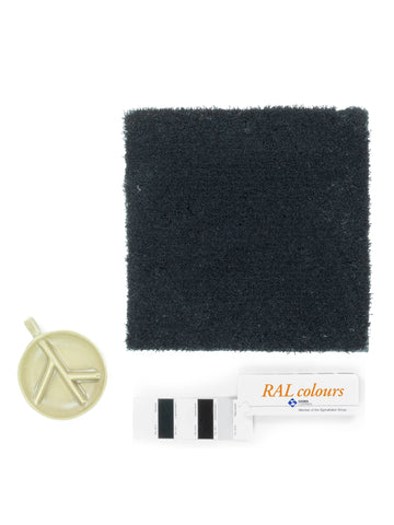 Vloerkleed MOMO Rugs Naturais Flax Black