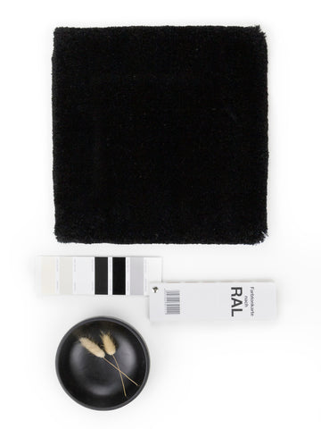 Vloerkleed MOMO Rugs Naturais Smooth Black