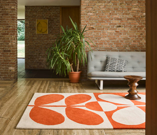 Vloerkleed Orla Kiely Giant Sixties Stem Tomato 060703