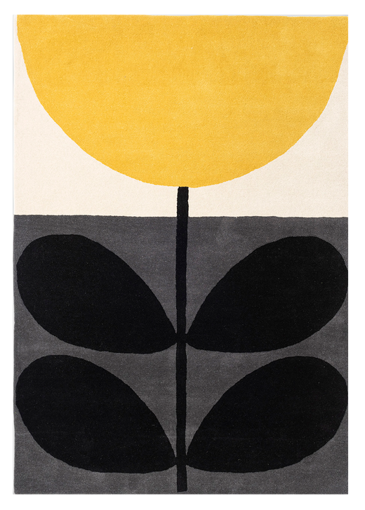 Vloerkleed Orla Kiely Flower Stem Granite 059806