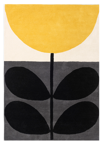 Vloerkleed Orla Kiely Flower Stem Granite 059806